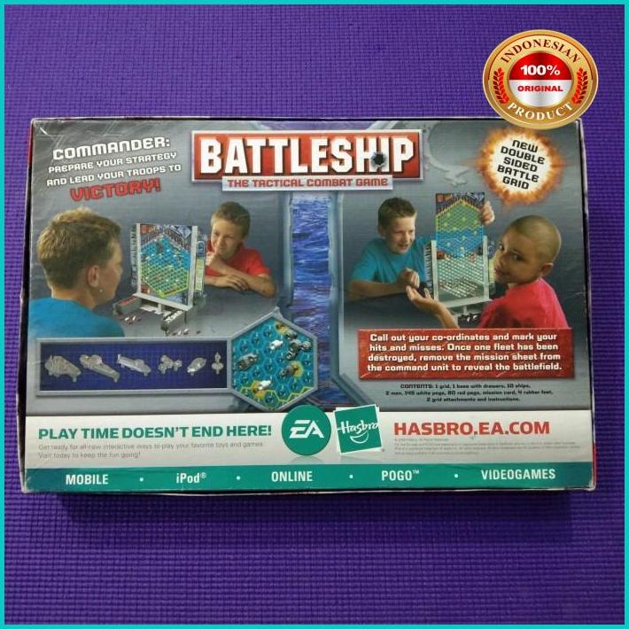 Jual Board Game Battleship Original By Milton Bradley Hasbro Original