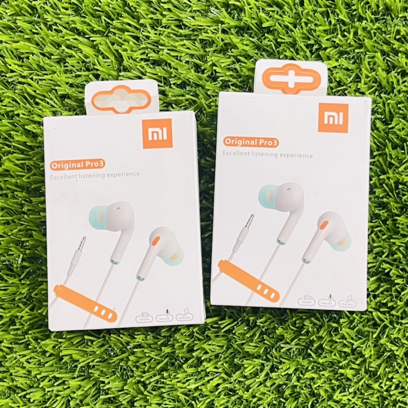 Handfree Pro 3 Xiaomi Mega Bass Stereo Headset + Mic