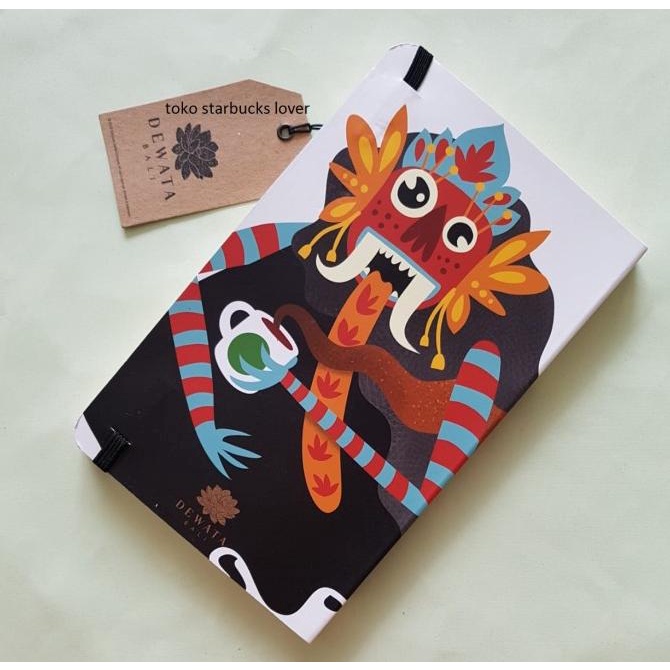

STARBUCKS NOTEBOOK DEWATA BARONG PUTIH