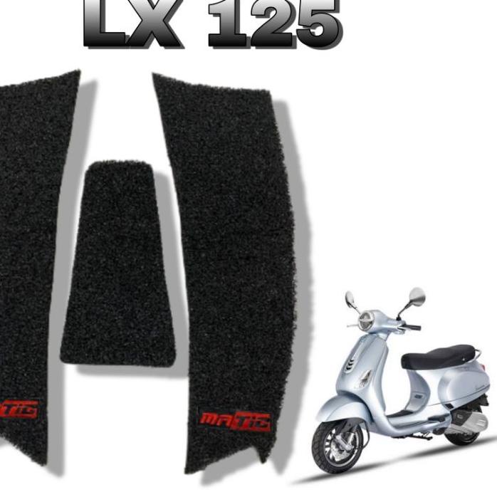 WOW MURAH karpet motor/karpet vespa lx 125/pijakan kaki vespa lx 125/alas kaki vespa lx 125 bahan ka