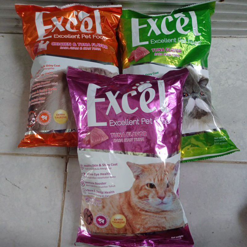Pakan Kucing Excel