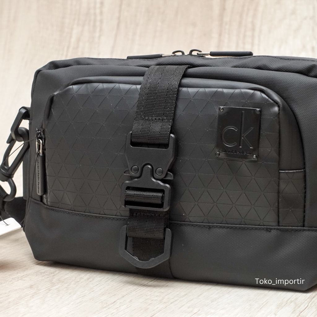 Handbag Clutch Calvin Klein Mirror Original / Tas Tangan Pria CK
