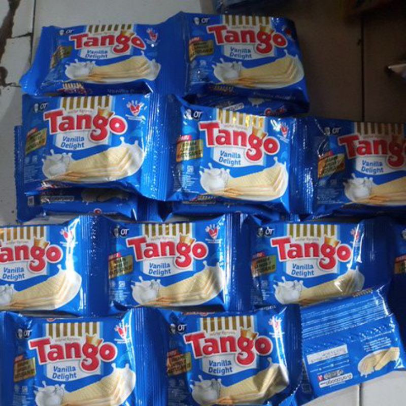 

WAFER TANNGO VANILA CREAM @17gram/10 bungkus