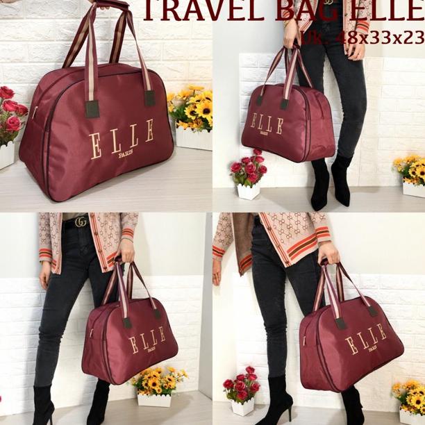 [COD] ASLI  HEIKO - tas wanita pria handbag tas gym tas koper travelling - ELLE TRAVEL TERLARIS TERP