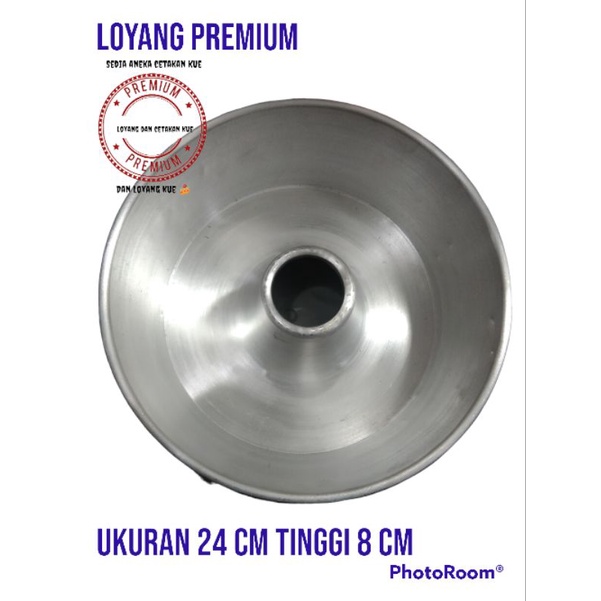 Loyang Tulban pres ukuran 24 cm tinggi 8 cm