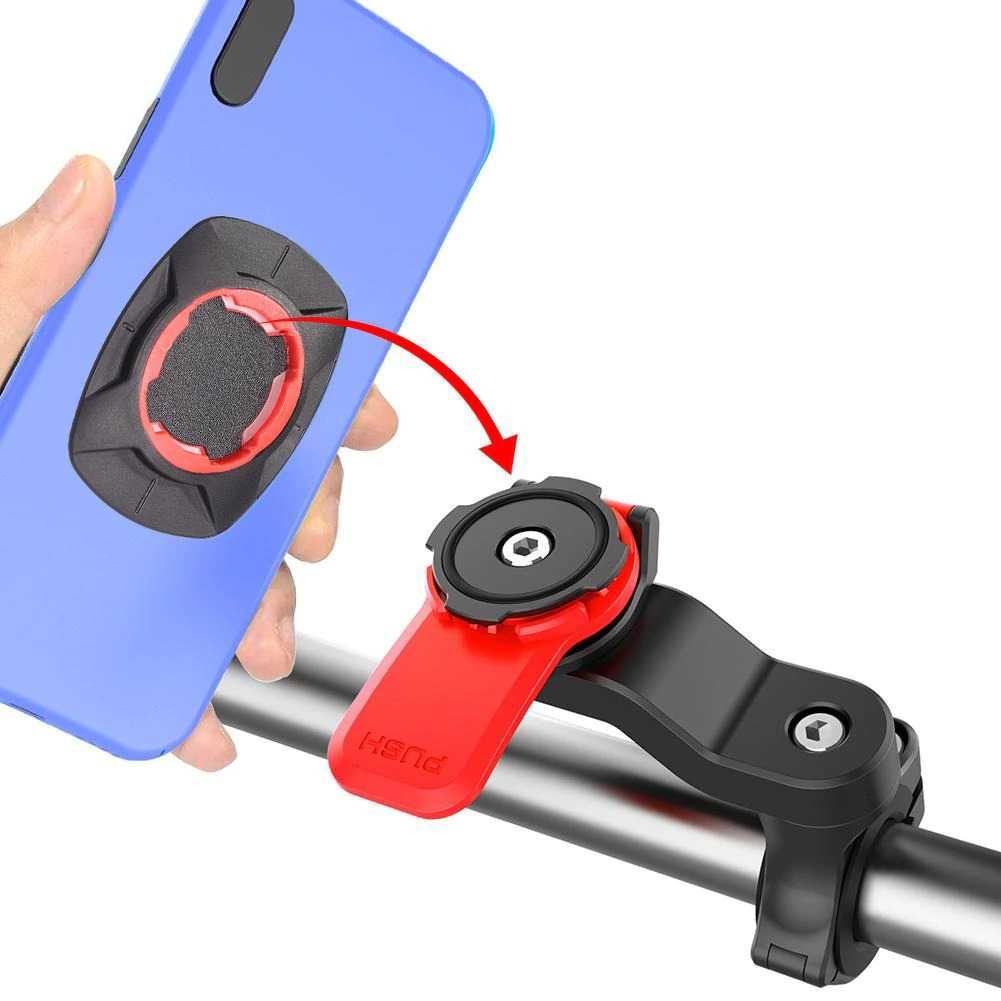 Alloet Smartphone Holder Sepeda Bicycle Handlebar 2 Patch - JR-OK6 ( Mughnii )