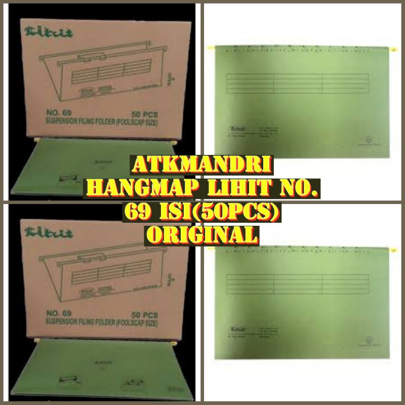 

HANG MAP GANTUNG LIHIT ISI (50PCS) NO. 69 ORIGINAL