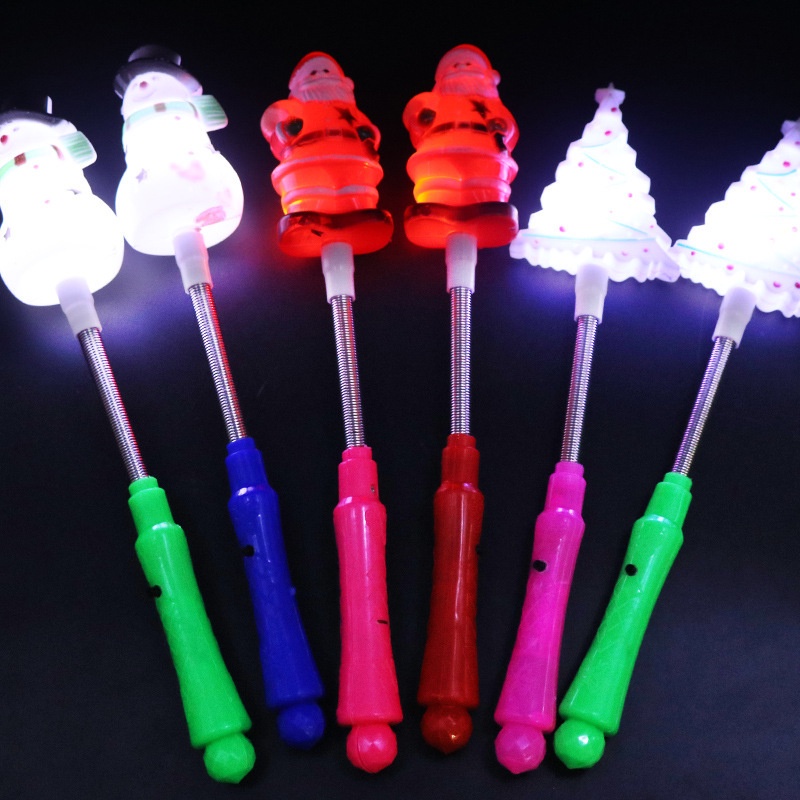 Serenity Christmas Spring Stick LED Children / Spring Stick Lucu Import - SSN01