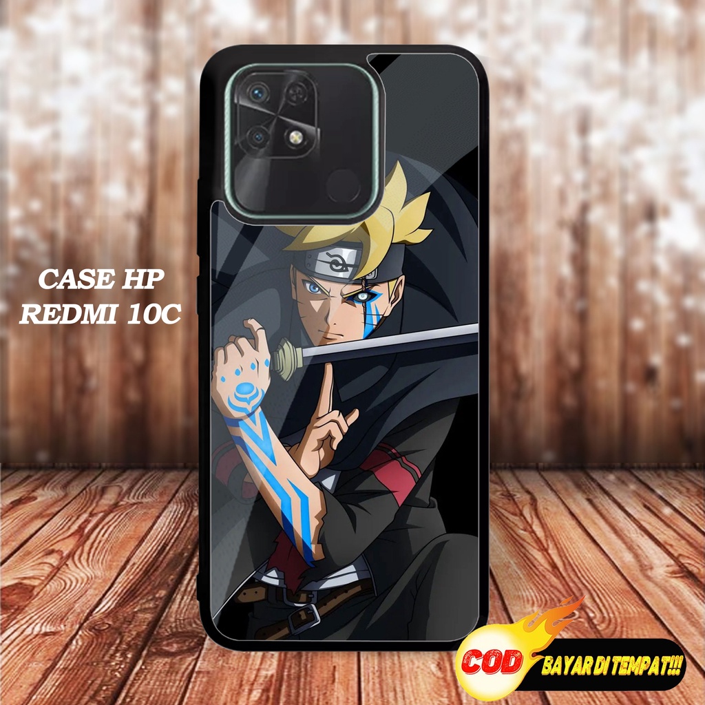 Case XIAOMI REDMI 10C Motif  NARUTO Glossy 2D Terbaru Casing Sarung Hp XIAOMI REDMI 10C Softcase Aer
