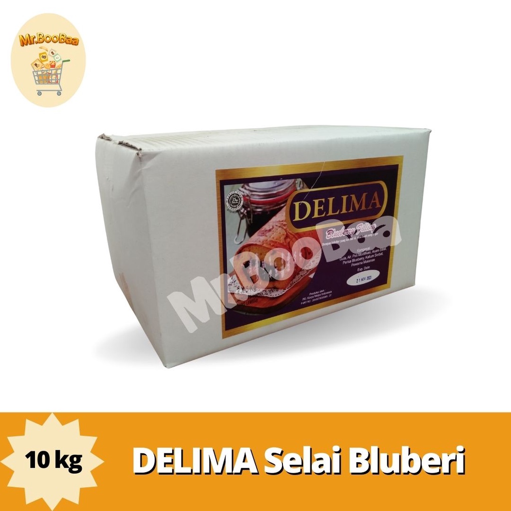 

DELIMA Selai Roti Bluberi 10kg / Blueberry Filling