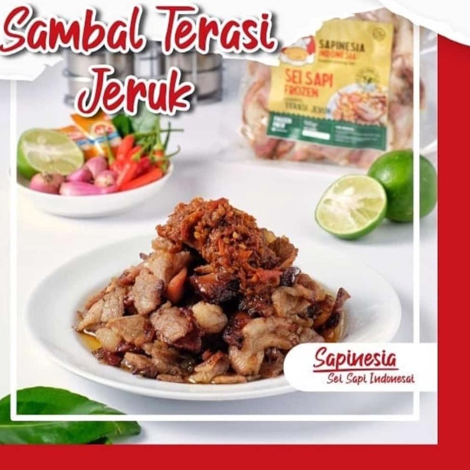 

[A-8&Y ☎] Sei Sapi Sapinesia Daging Sapi Asap Beku Frozen 130 Gram-banyak diminati