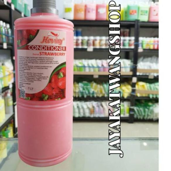 ➮ HEVINY CONDITIONER BOTOL 1L (1000ML) Strawberry Lemon Apel Jasmine ヹ