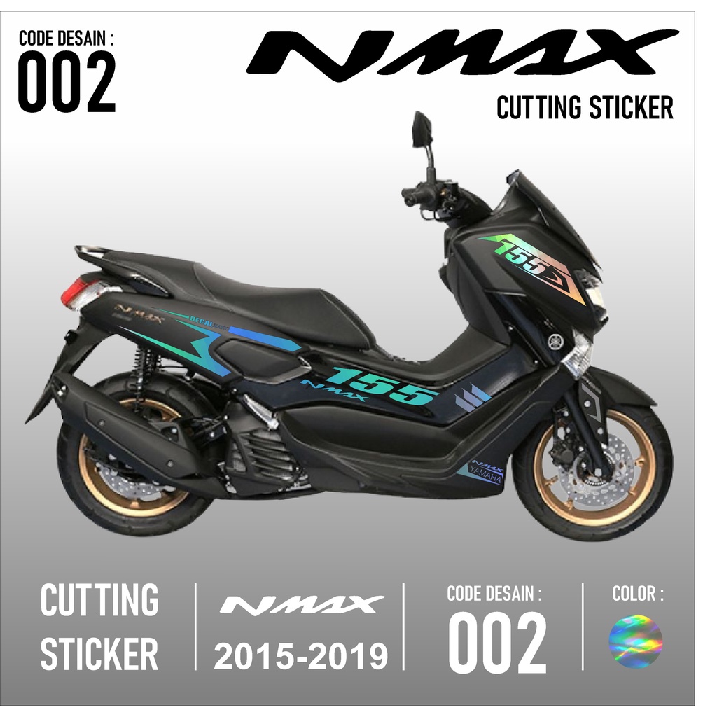 Cutting Sticker Nmax - Aksesoris Motor Stiker Yamaha Nmax Old Skotlet Sticker Striping Lis Variasi C