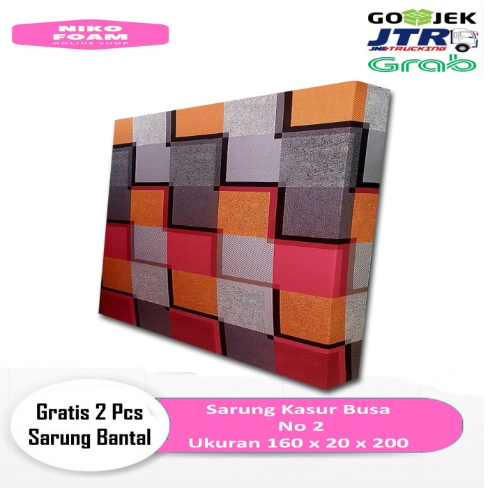 [Stok] Sarung Kasur Inoac Cover Kasur Busa Inoac Ukuran 160X200