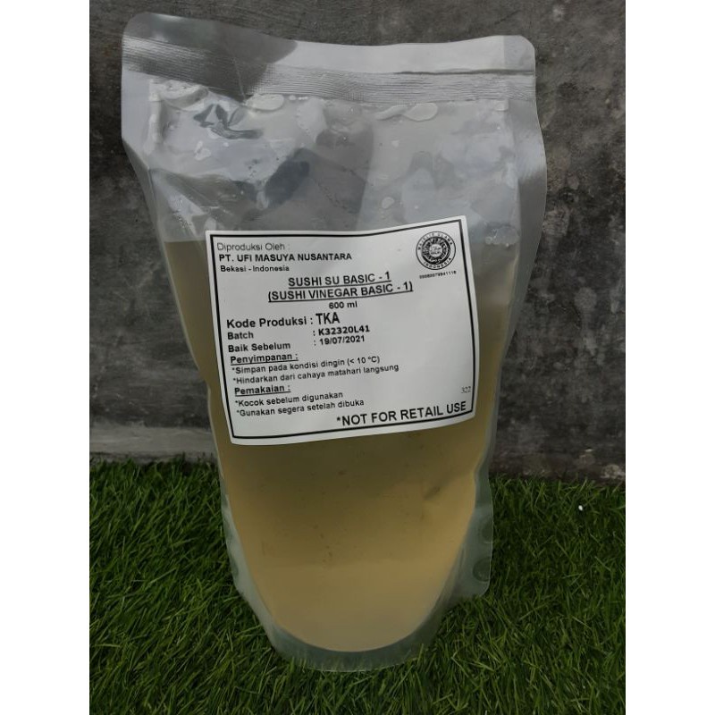 

SGS Sushi vinegar (sushi su) halal 600ml