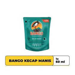 

KECAP MANIS BANGO 60 ML POUCH KEMASAN ISI ULANG EKONOMIS BUMBU DAPUR BUMBU MASAK KEBUTUHAN MEMASAK MURAH