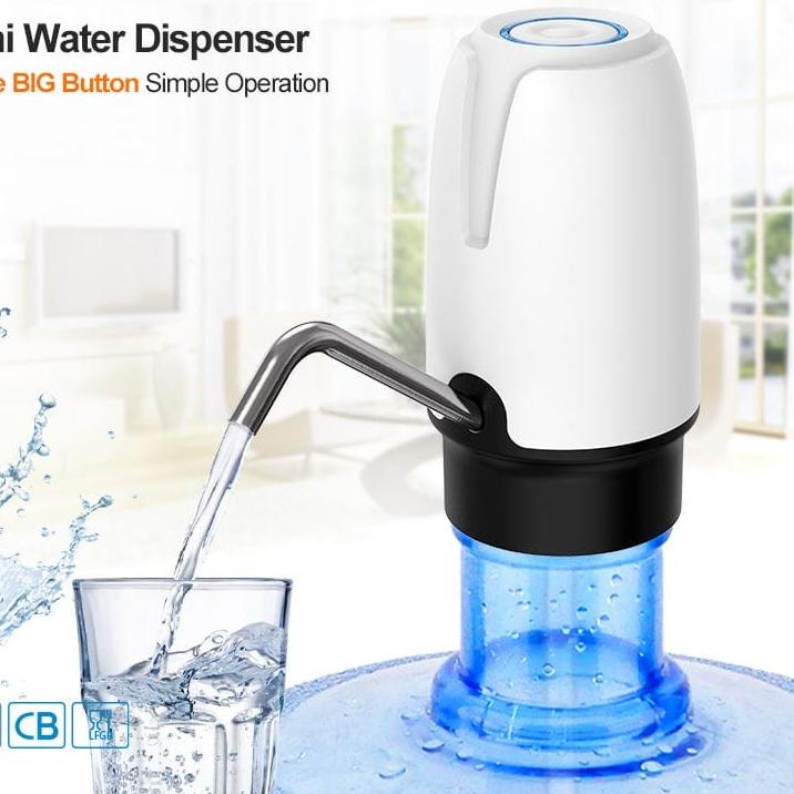 Pompa Pencetan galon Elektrik, Elektrik Dispenser Aqua Galon