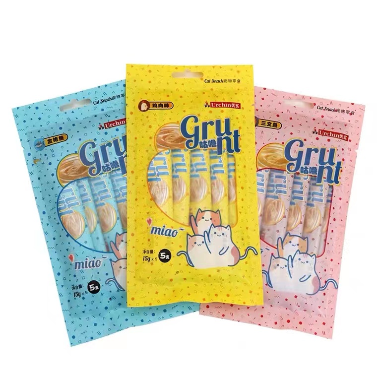 Cemilan Kucing Snack Kucing 15g penggemuk bergizi Kucing Stik Bergizi Termurah Cat Stick Makanan Hewan