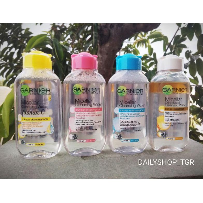 [KODE KZ6HT] Garnier Micellar Water Pink /Biru /Kuning /Bi-phase oil infused Skin Care 50 ml/ 125mL / Rose 100 ml