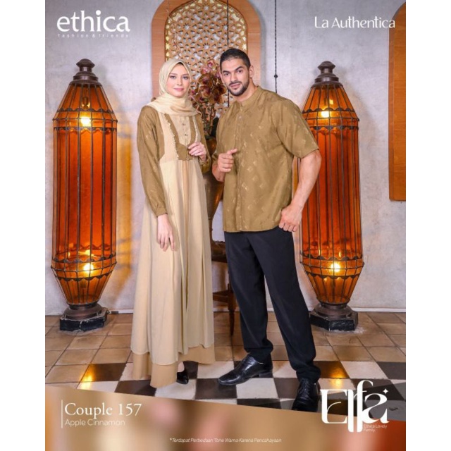 Couple 157 Apple Chinamoon Gamis &amp; Koko • Ethica