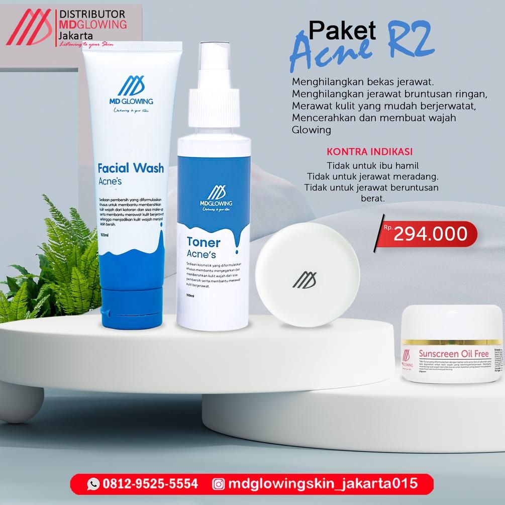 [KODE PRODUK KDSS74495] MDGLOWING Paket Acne R2 by MD GLOWING