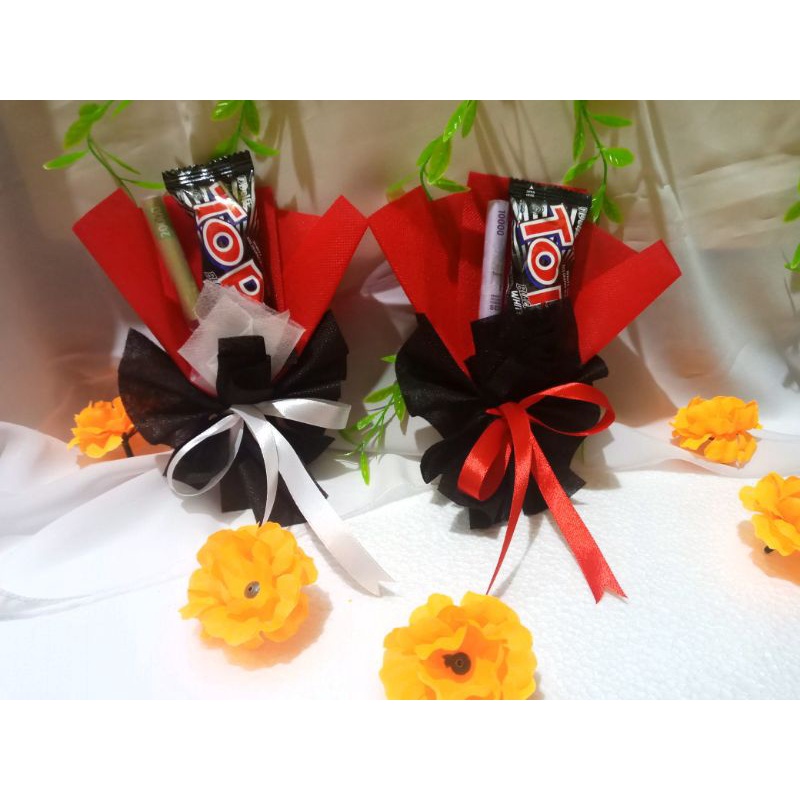 

buket mini Buket satu slot isi Snack Top