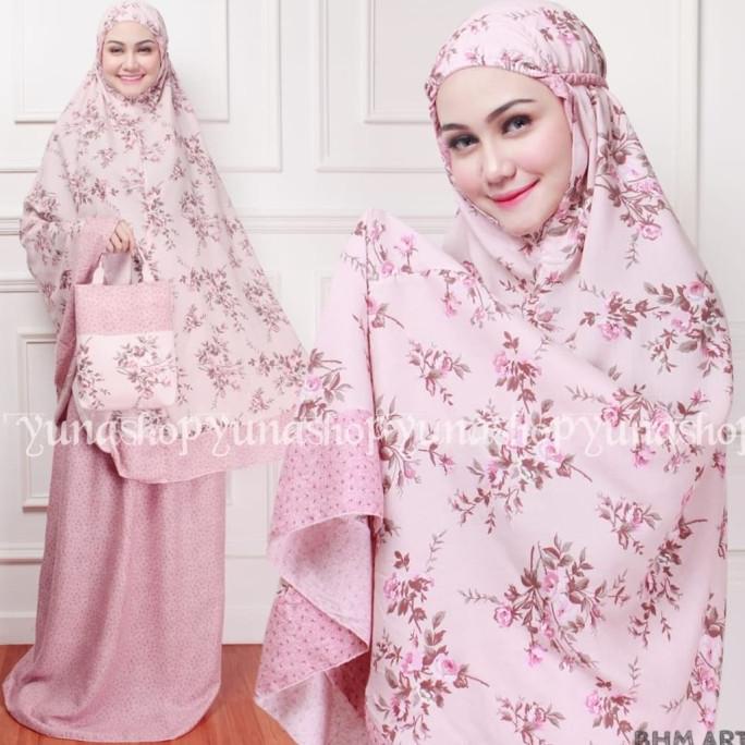 Mukena Dewasa Katun Rayon Perlengkapan Sholat Rukuh Kenira