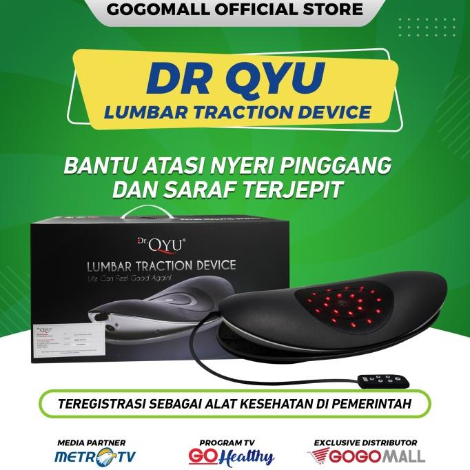 DR. QYU LUMBAR TRACTION DEVICE GOGOMALL MEREGANGKAN TULANG BELAKANG
