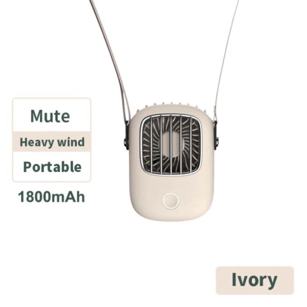 

Promo Kipas Angin Mini Portable Model Kalung Leher Neck Fan 1800mAh - White Diskon