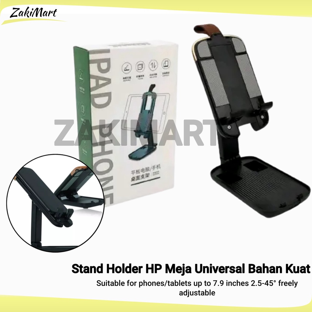 Stand Holder HP Meja Universal Bahan Kuat - Phone Holder Handphone