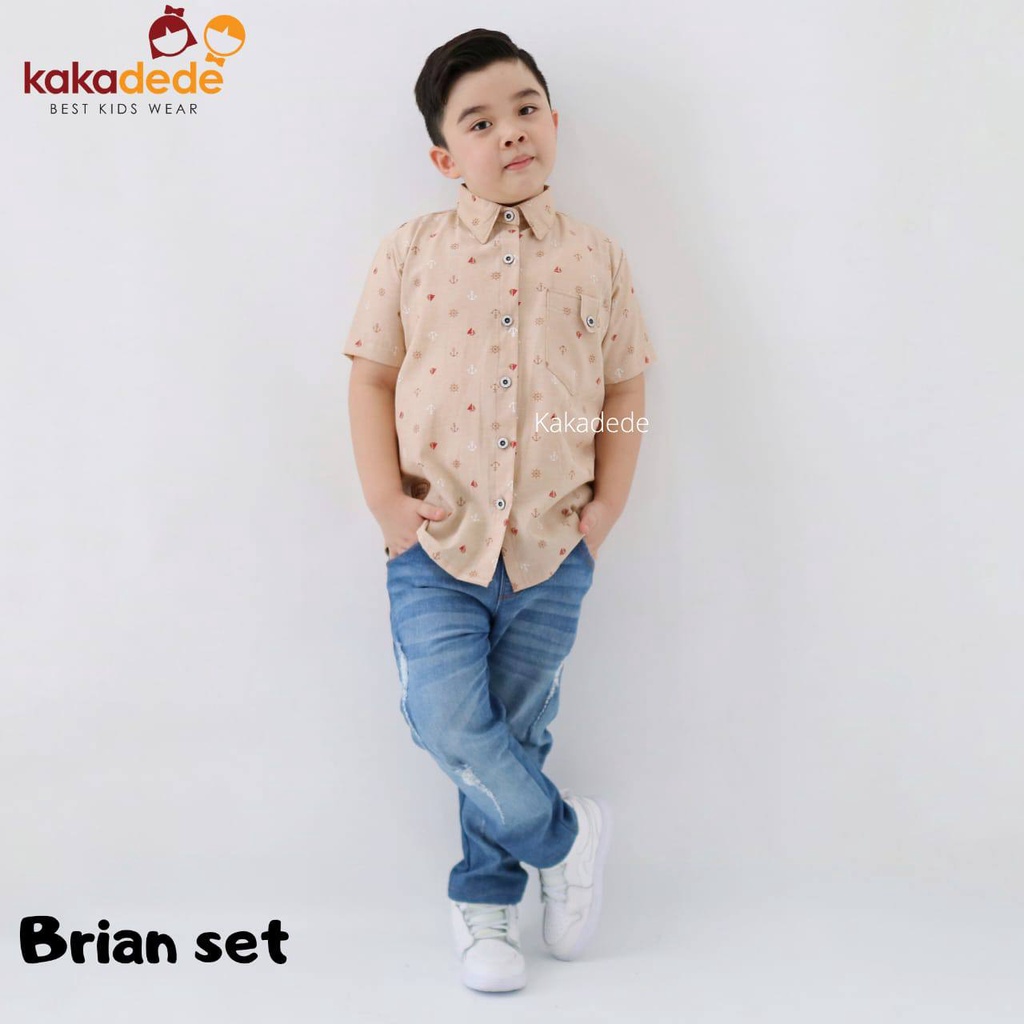 Set Kemeja Brian Kakadede