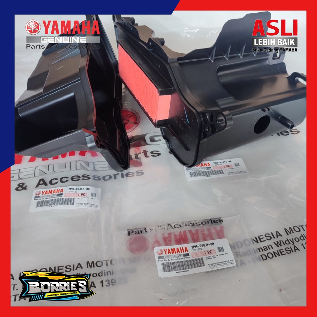 Box filter set yamaha Mio M3 Mio Z Soul Gt125 Xride 125 original yamaha