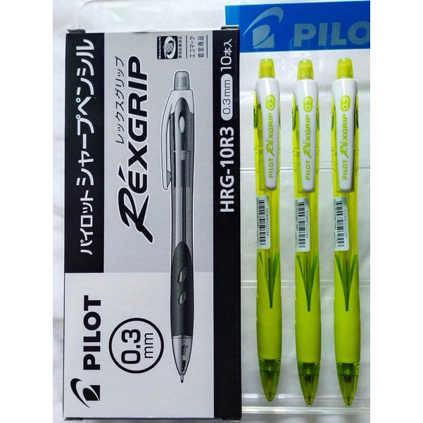 

MECHANICAL PENCIL PILOT H-103 REGRIP 0.3MM /PENCIL MECANIK (1Pcs)