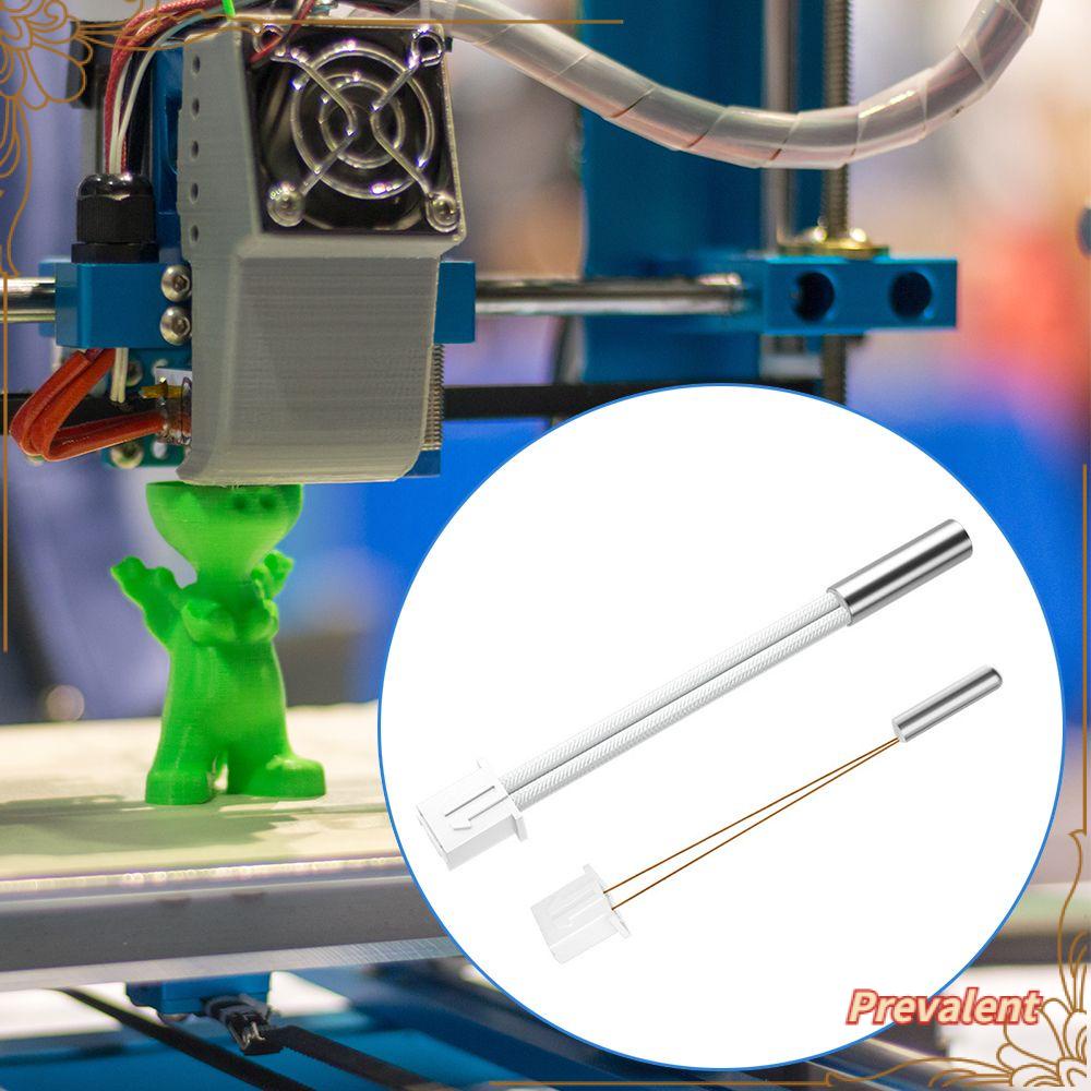 Preva 2Set Thermistor Professional 3D Printer Aksesoris Tahan Panas Pengukur Suhu