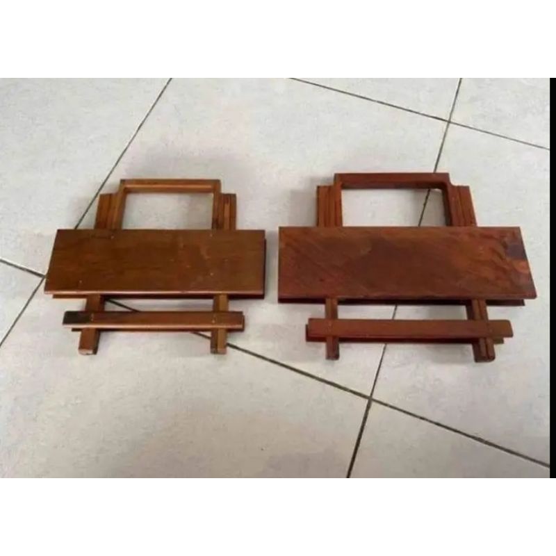 

rehal/meja lipat Ulin sedang dan kecil