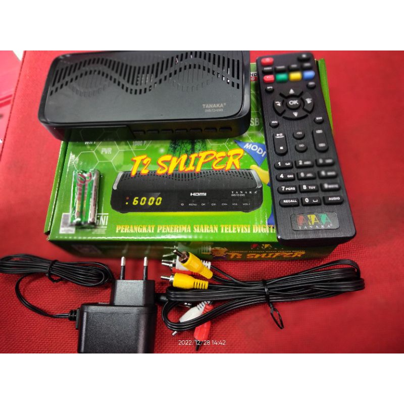 STB TANAKA T2 SNIPER SET TOP BOX TV DIGITAL