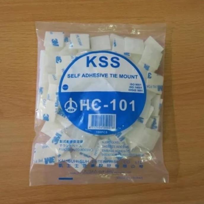 

KSS Self Adhesive Tie Mount HC-101 (PEREKAT 3M)