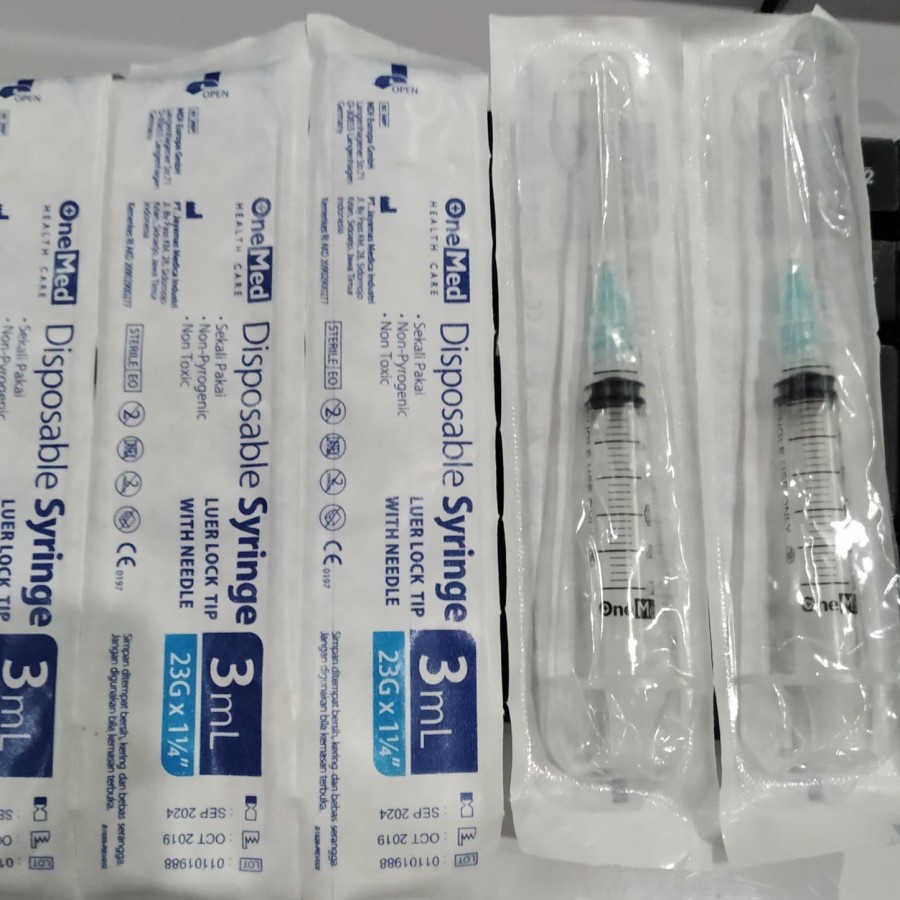 spuit 1cc / 3 cc /5cc onemed syringe onemed