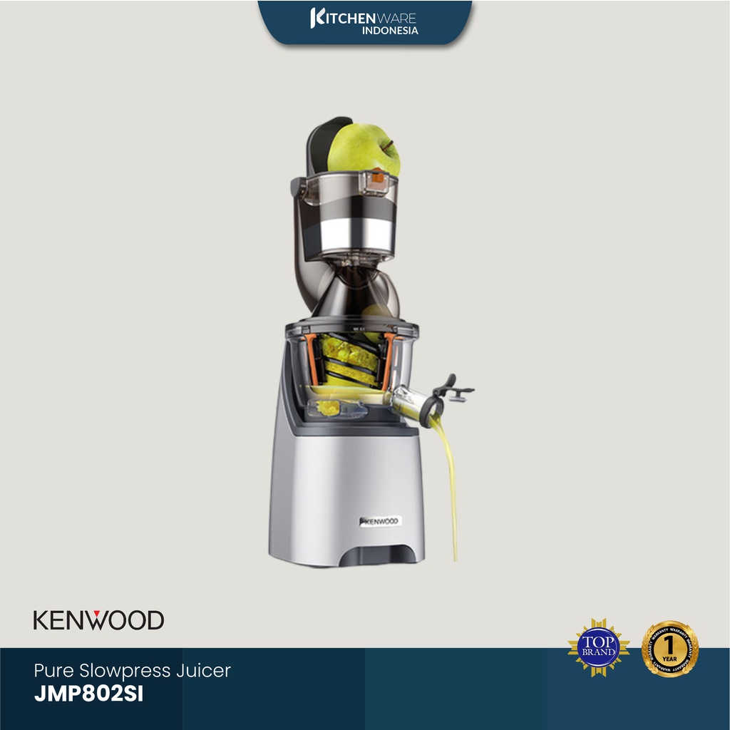 Kenwood JMP802SI Slow Juicer - Pembuat Jus Sehat & Praktis