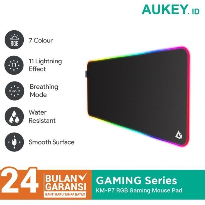 Aukey Mouse Pad Aukey Km-P7 Rgb Gaming