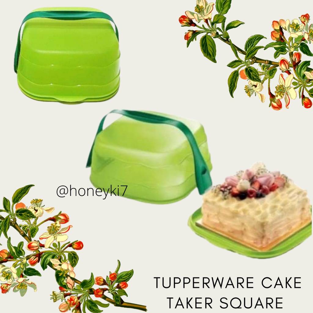Tupperware Cake Taker Square
