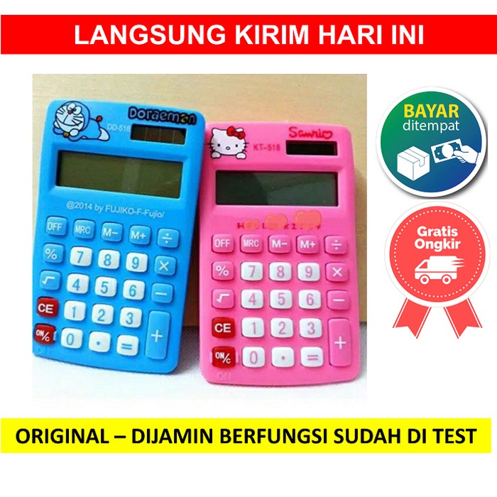 

EKSLUSIF KALKULATOR KARAKTER DORAEMON CALCULATOR LUCU UNIK MINI DORA EMON