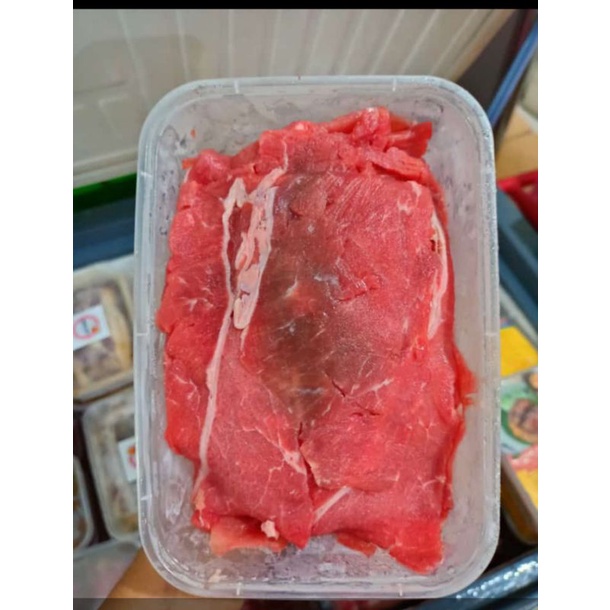 

Daging slice tanpa lemak