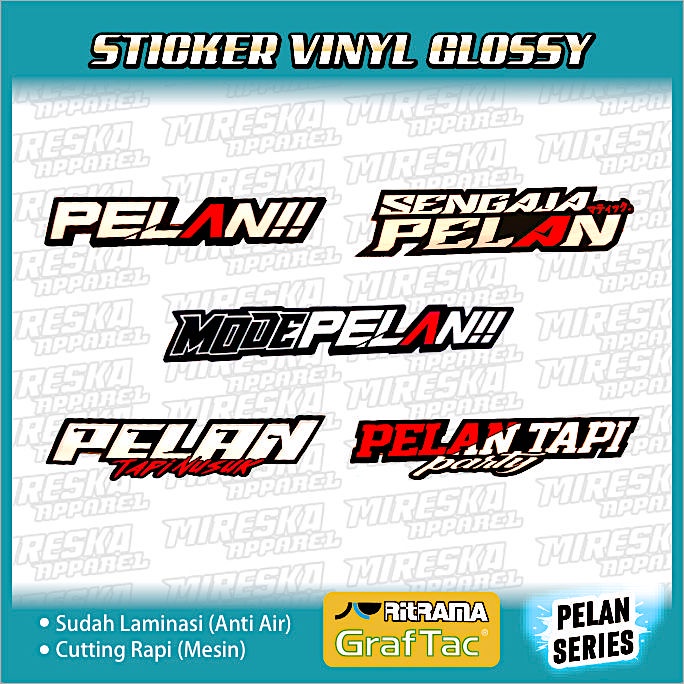 

TERLARIS!!! STICKER PELAN SERIES VIRAL | STIKER HELM MOTOR CUTTING VIRAL HOLOGRAM | KATA-KATA | STICKER RACING | STICKER PACK | STICKER BRAND | STIKER | SOUNDBALAPBLITAR | f2_design | sidacreative | rizkigalery15 | SANDRACE