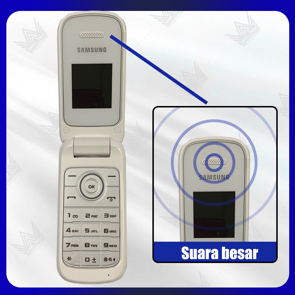 Samsung Lipat E1190 GSM 2G mobile phone Flip phone Bluetooth phone