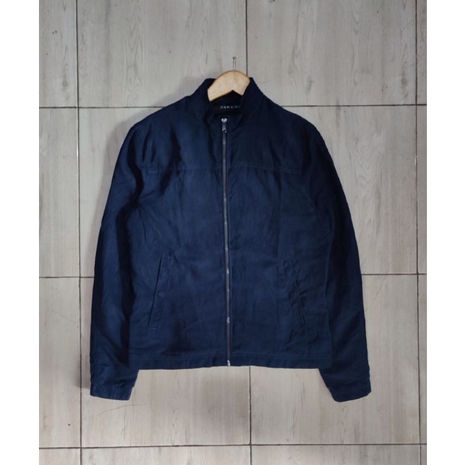 zara man suede jacket pria original