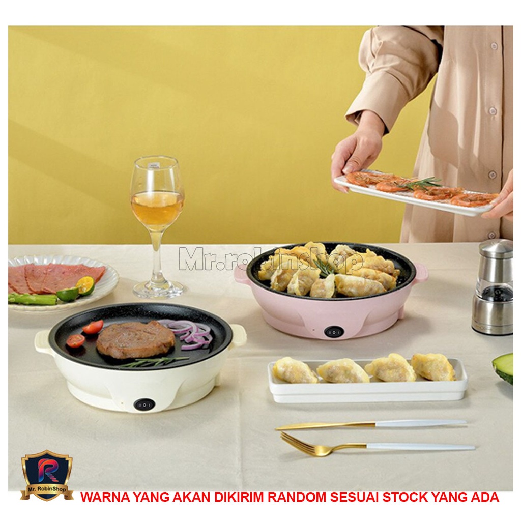 Panci Elektrik/panci listrik/Panci BBQ/Panci Panggang Elektrik Grill / electrik baking pan v-818