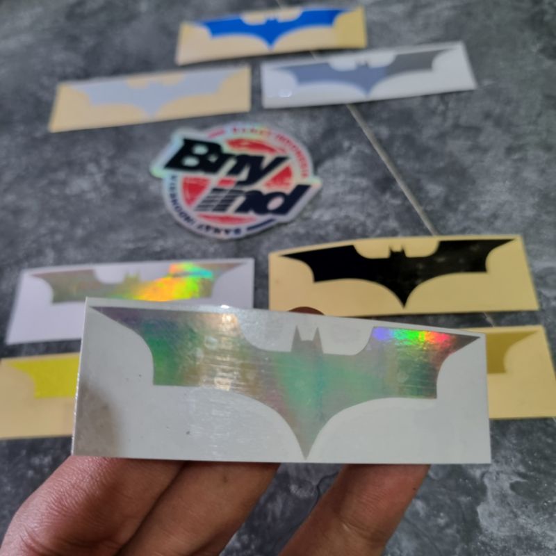 STICKER Handle Pintu Mobil Stiker BATMAN Cutting