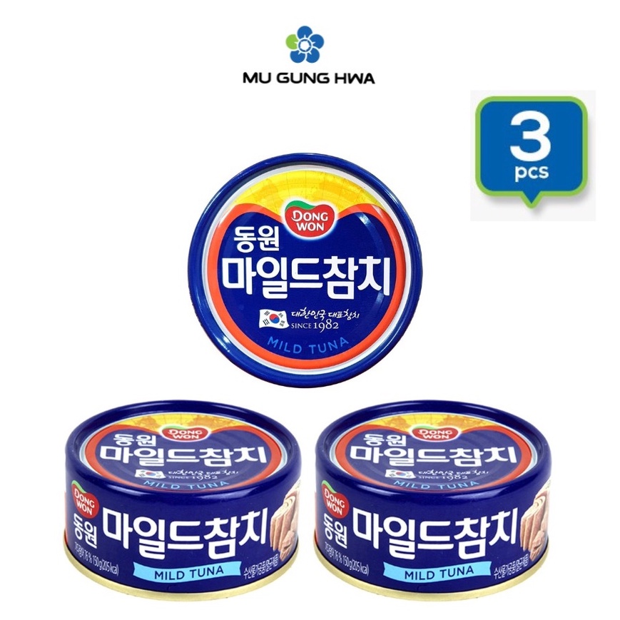 

Dongwon Mild Tuna - 150g /3pcs