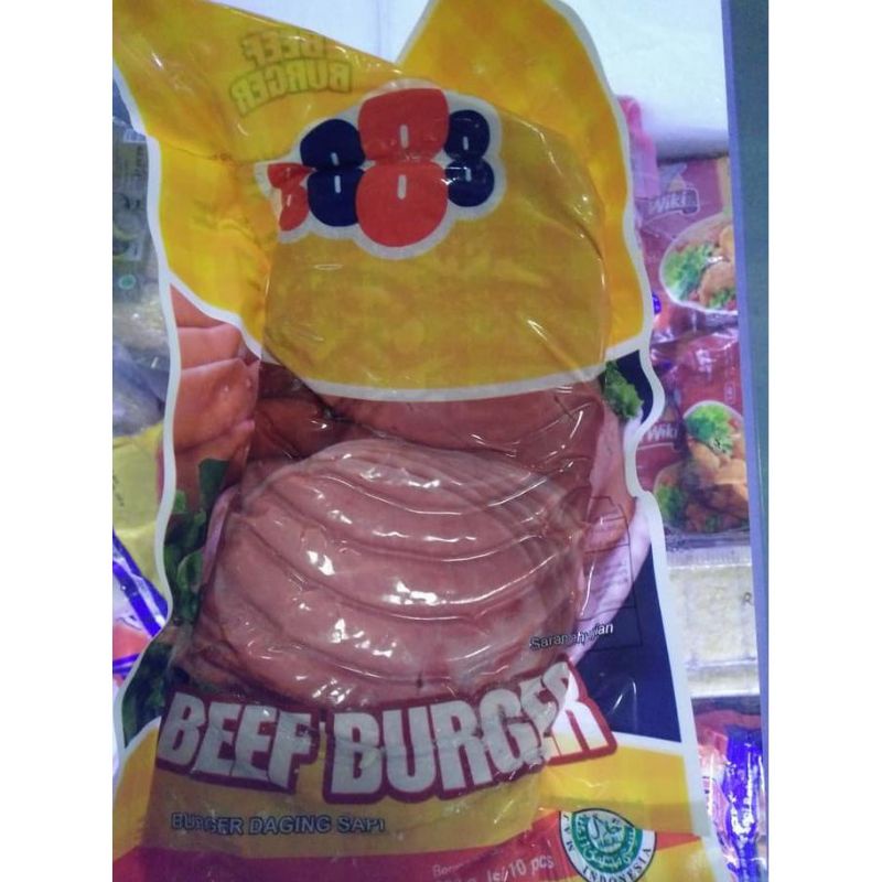 

Beef Burger 88/888 isi 10pcs